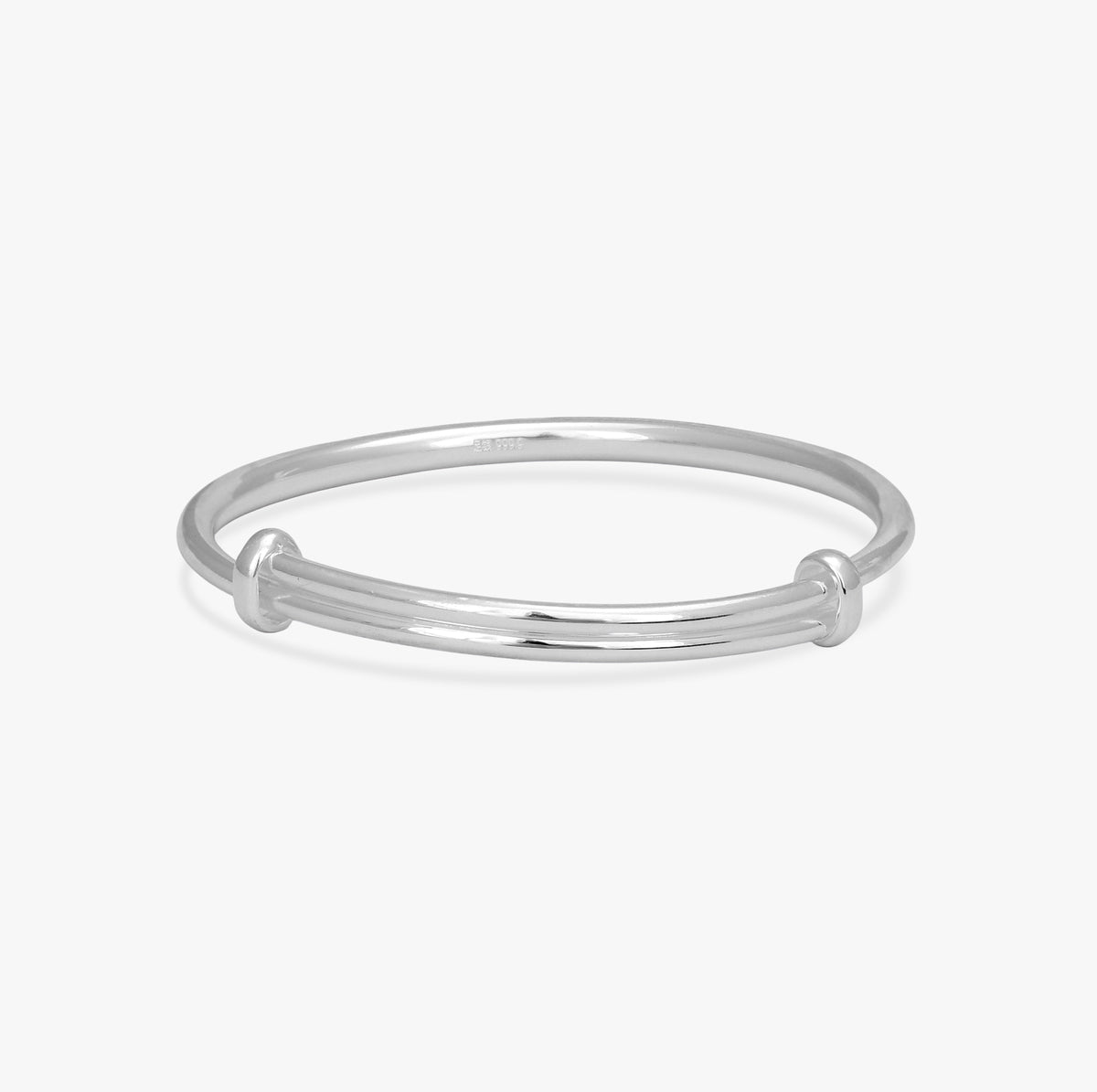 Intricate Engraved Silver Kada