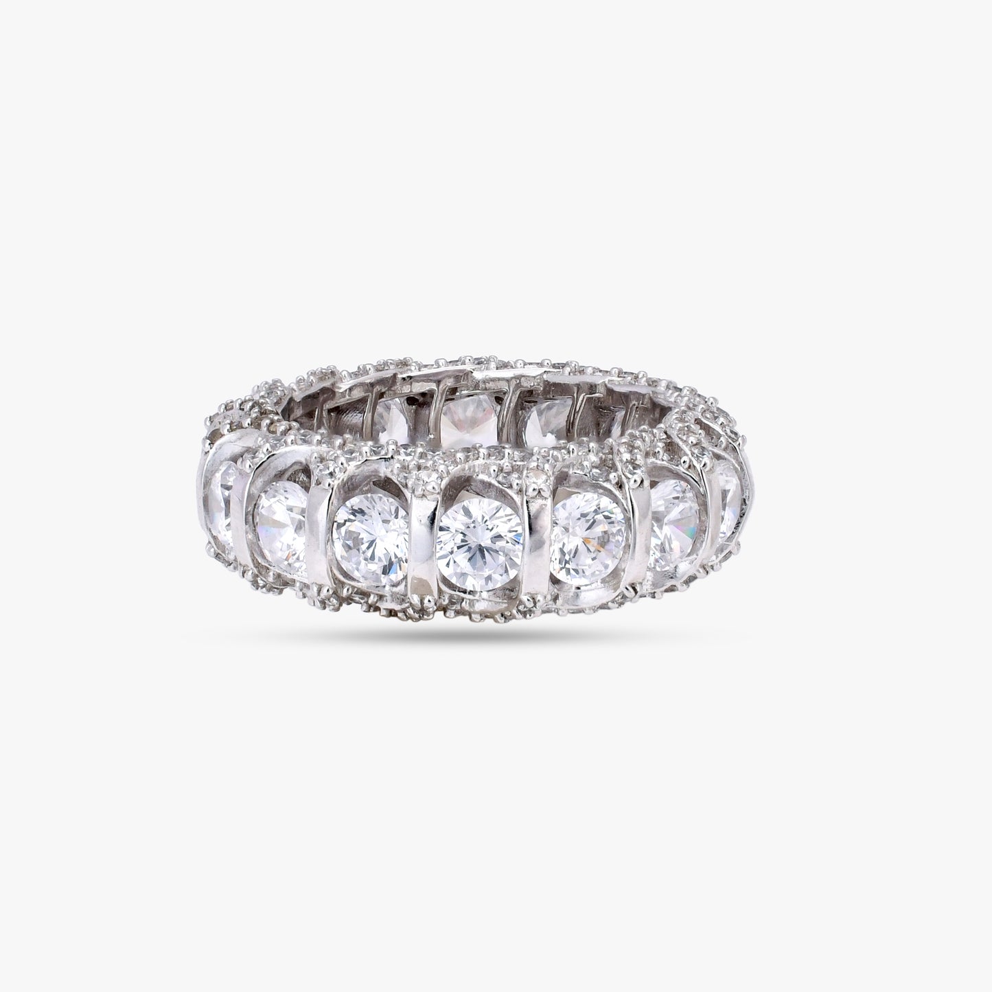 Silver Eternity Band