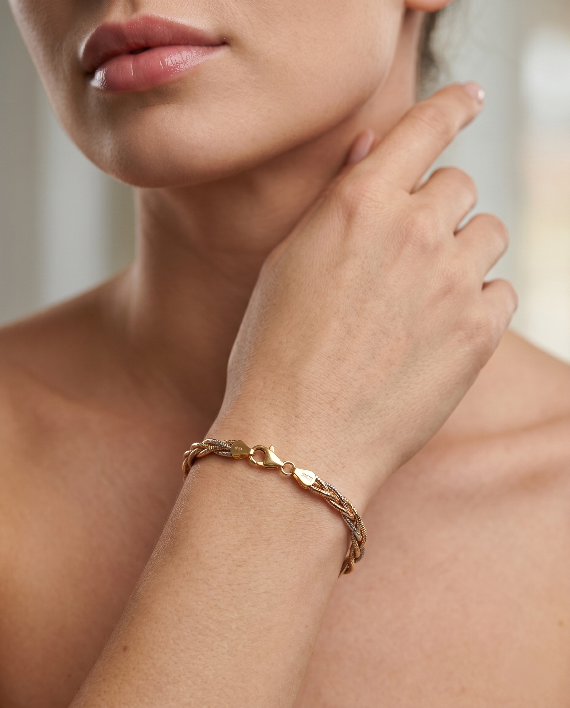 Braided Silver Bracelet