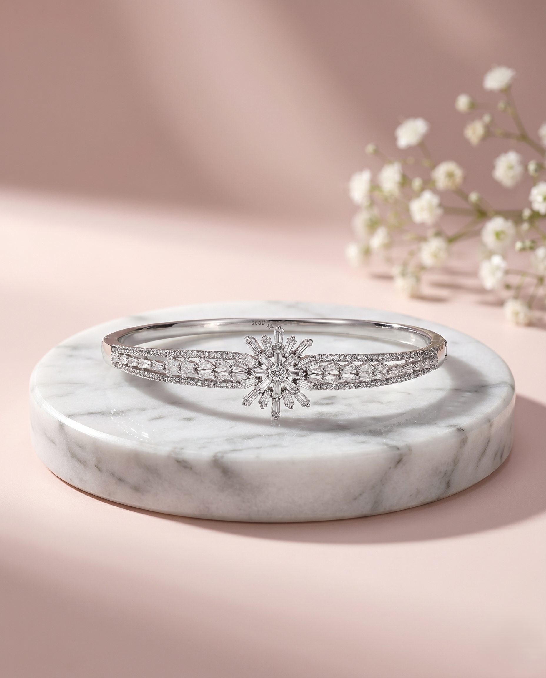 The Stellar Solitaire Bangle