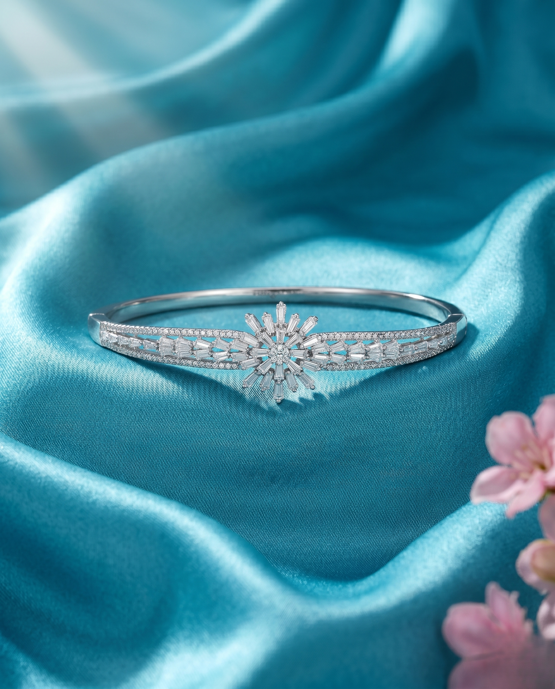 The Stellar Solitaire Bangle