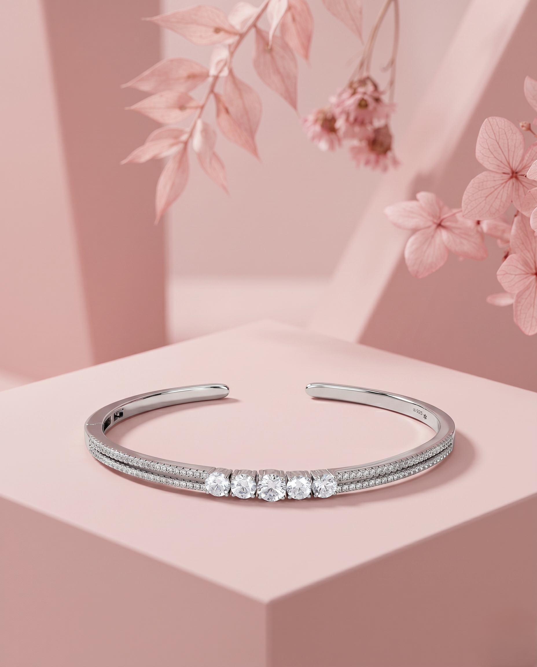 Classic Quartet Open Bracelet