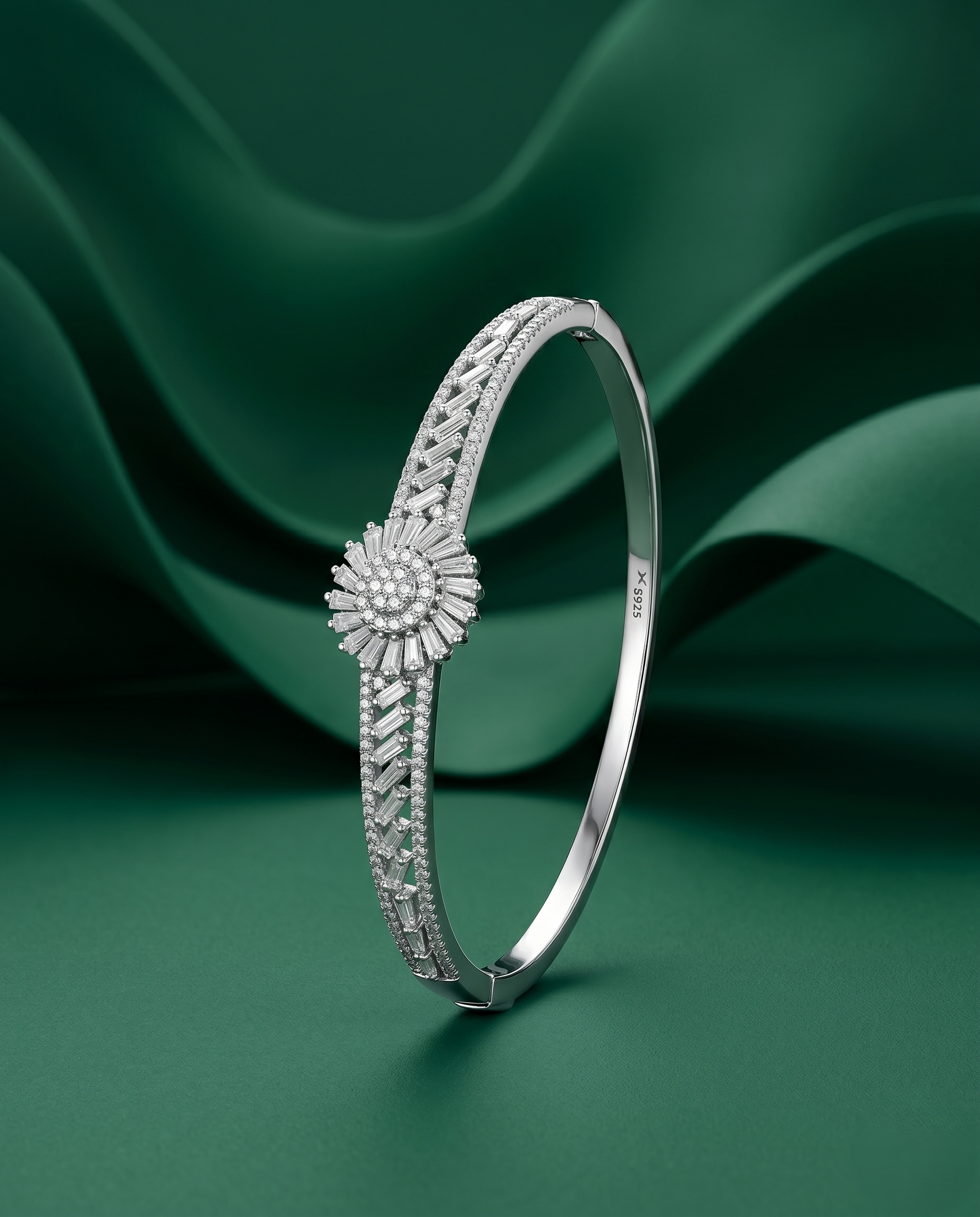 Elegant Radiant Sunflower Kada