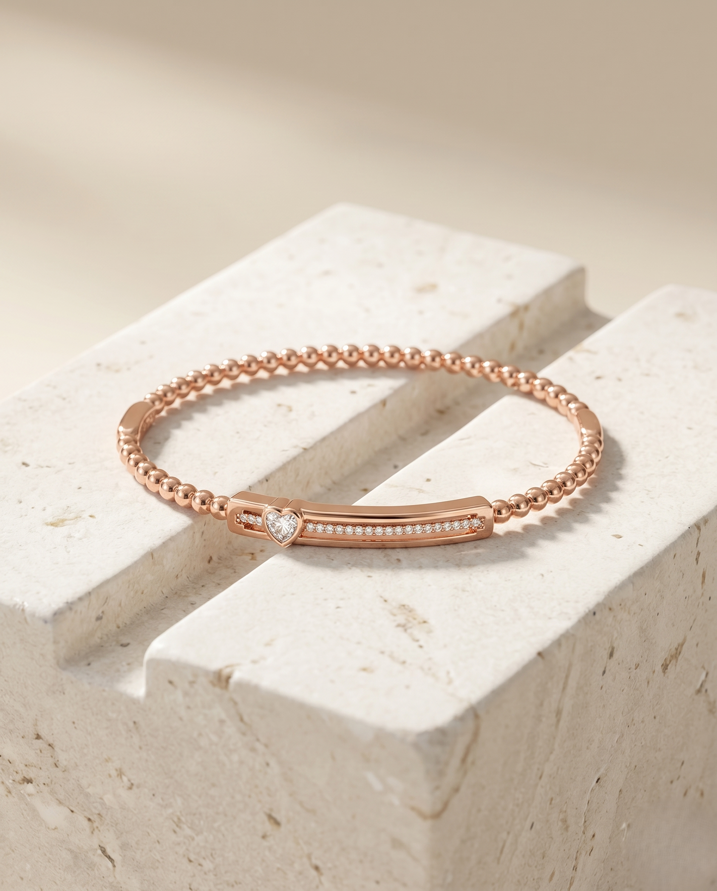 Lumière Beaded Bar Bracelet