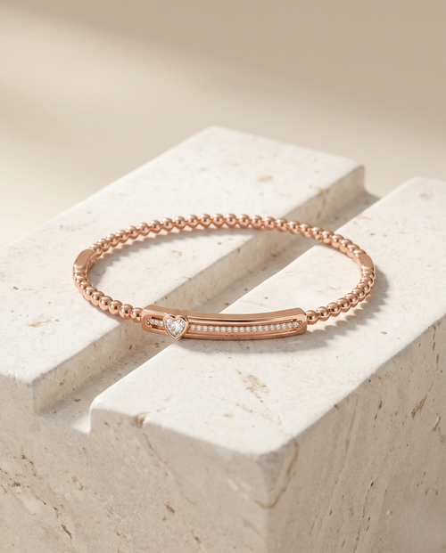 Load image 1 in gallery view. Lumière Beaded Bar Bracelet