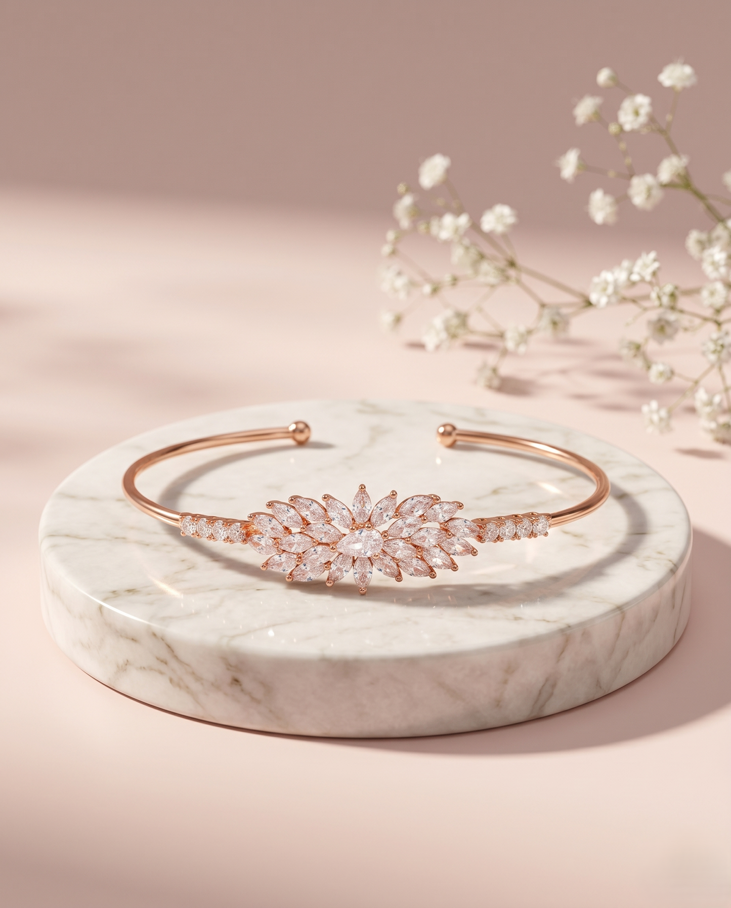 Nova Marquise-Cluster Bracelet
