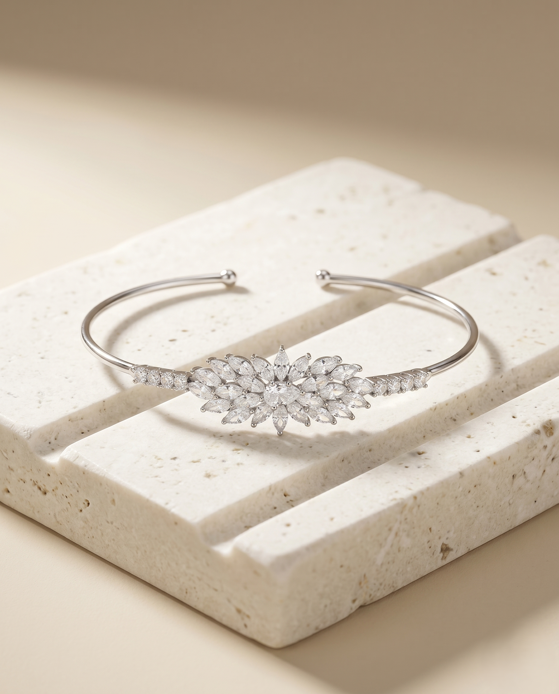 Nova Marquise-Cluster Bracelet