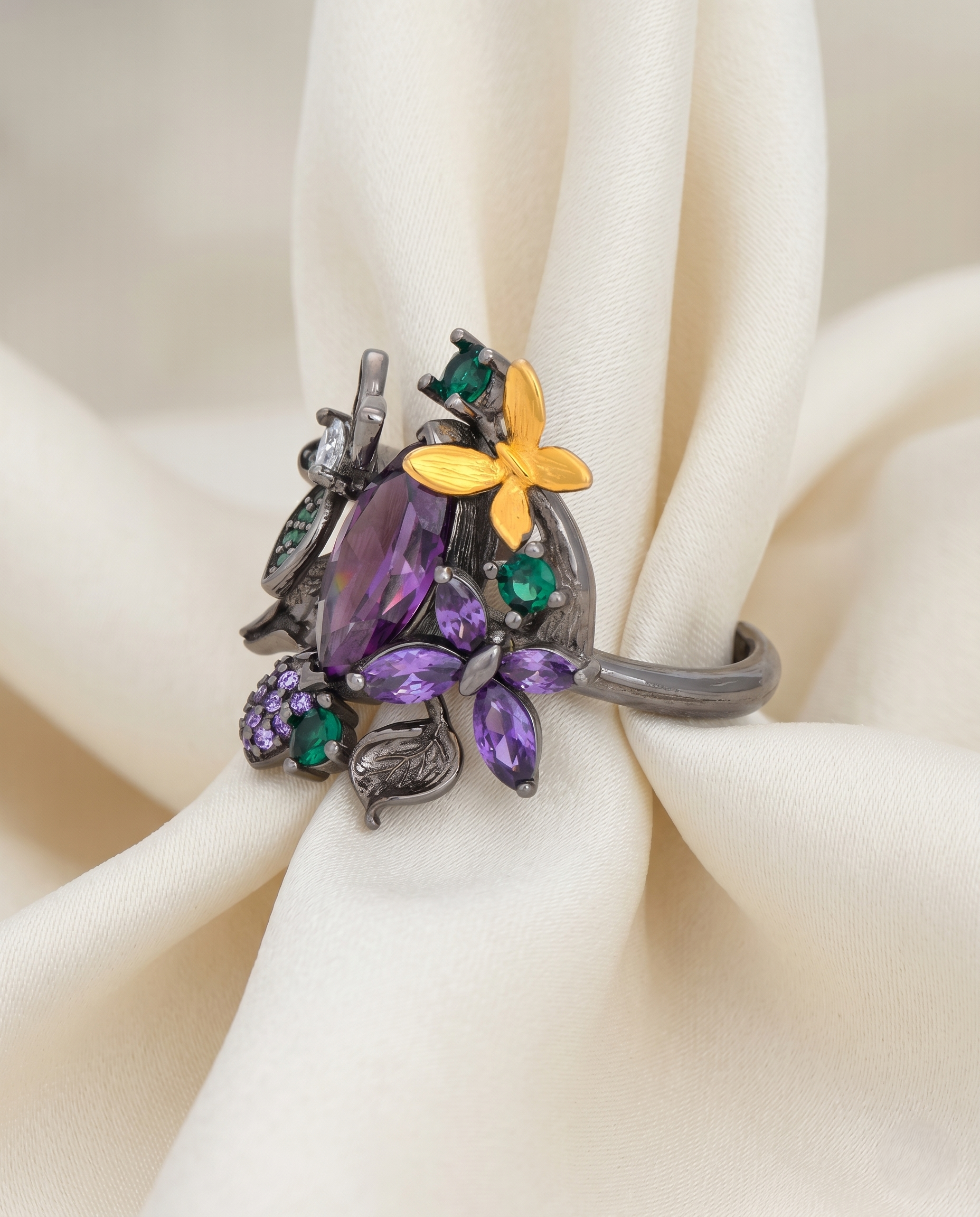 Baroque Violet Statement Band