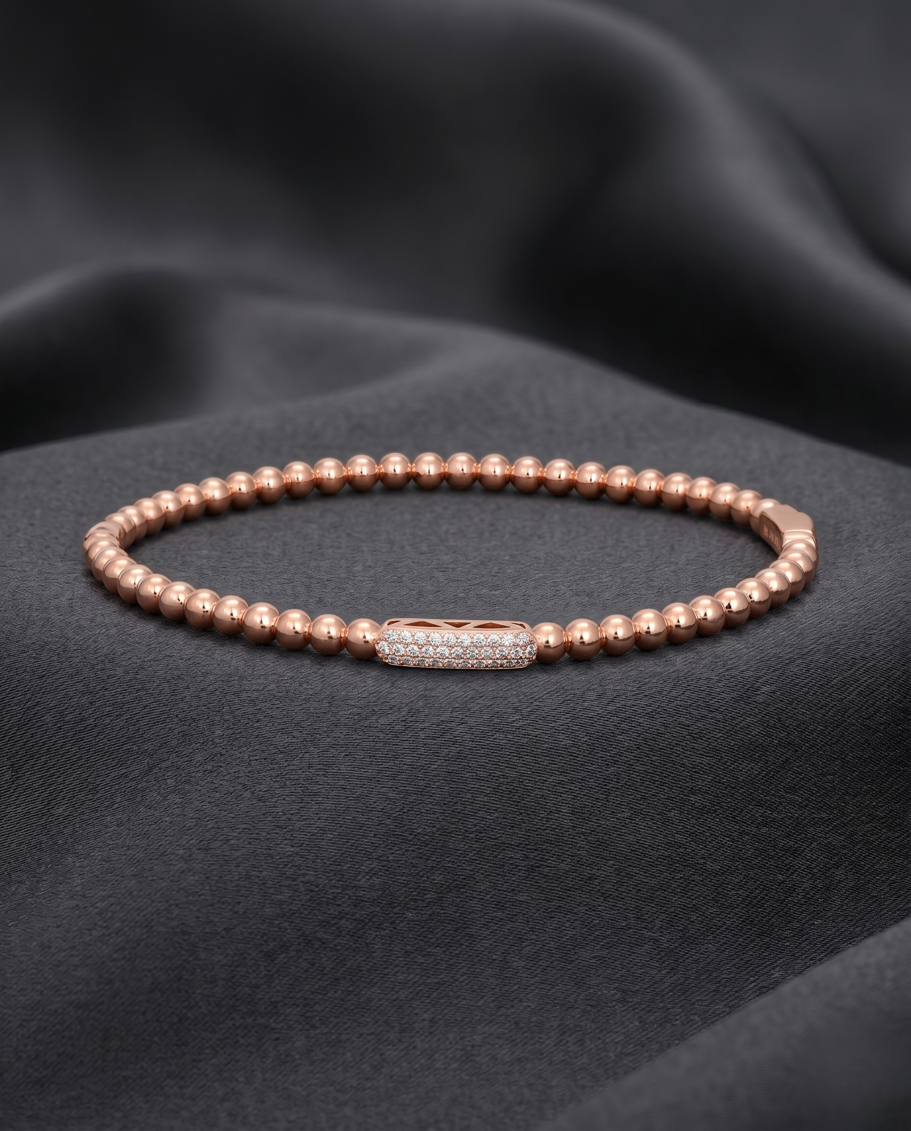 The Aura Rose Beaded Bracelet