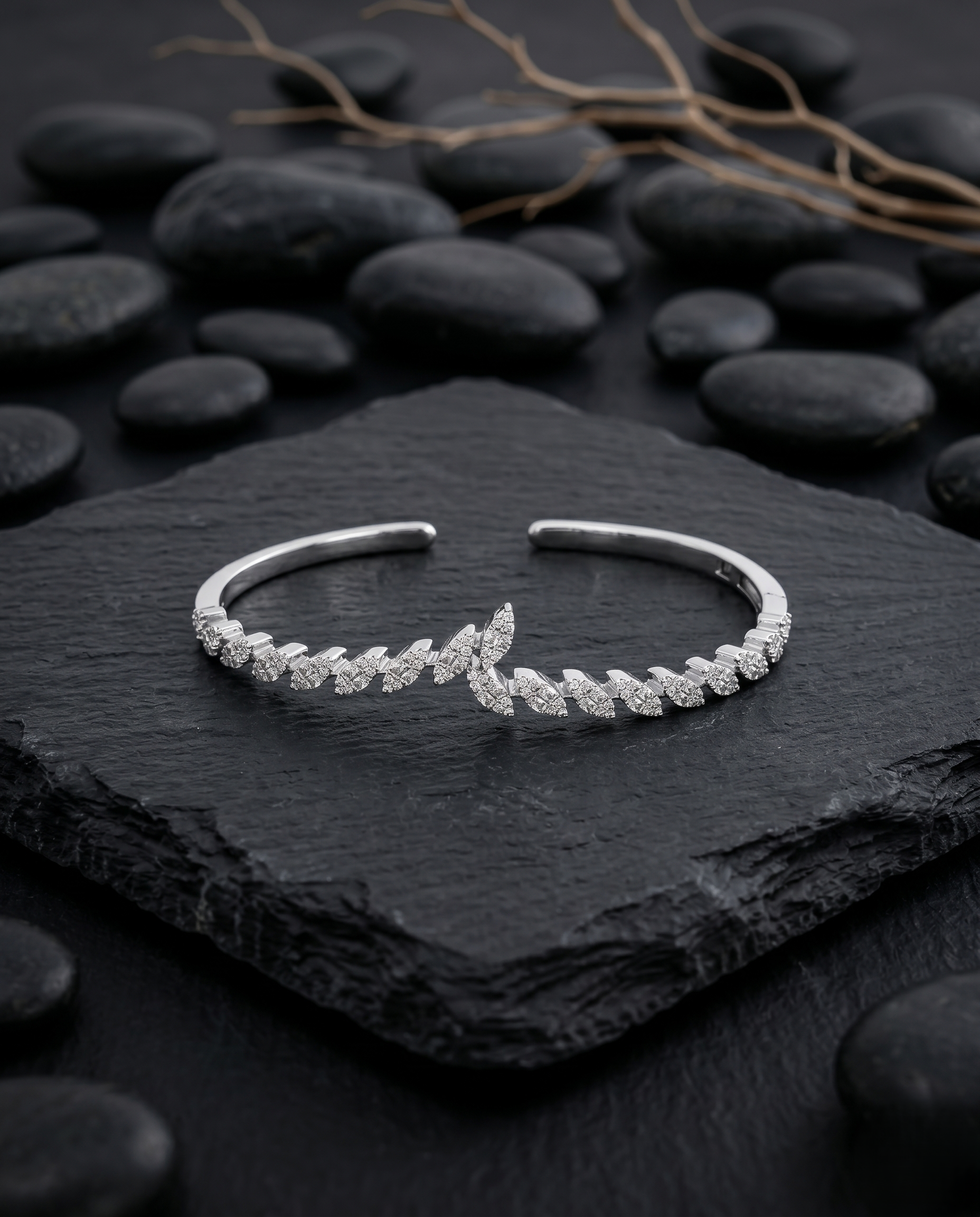 Radiant Drift Open Bangle