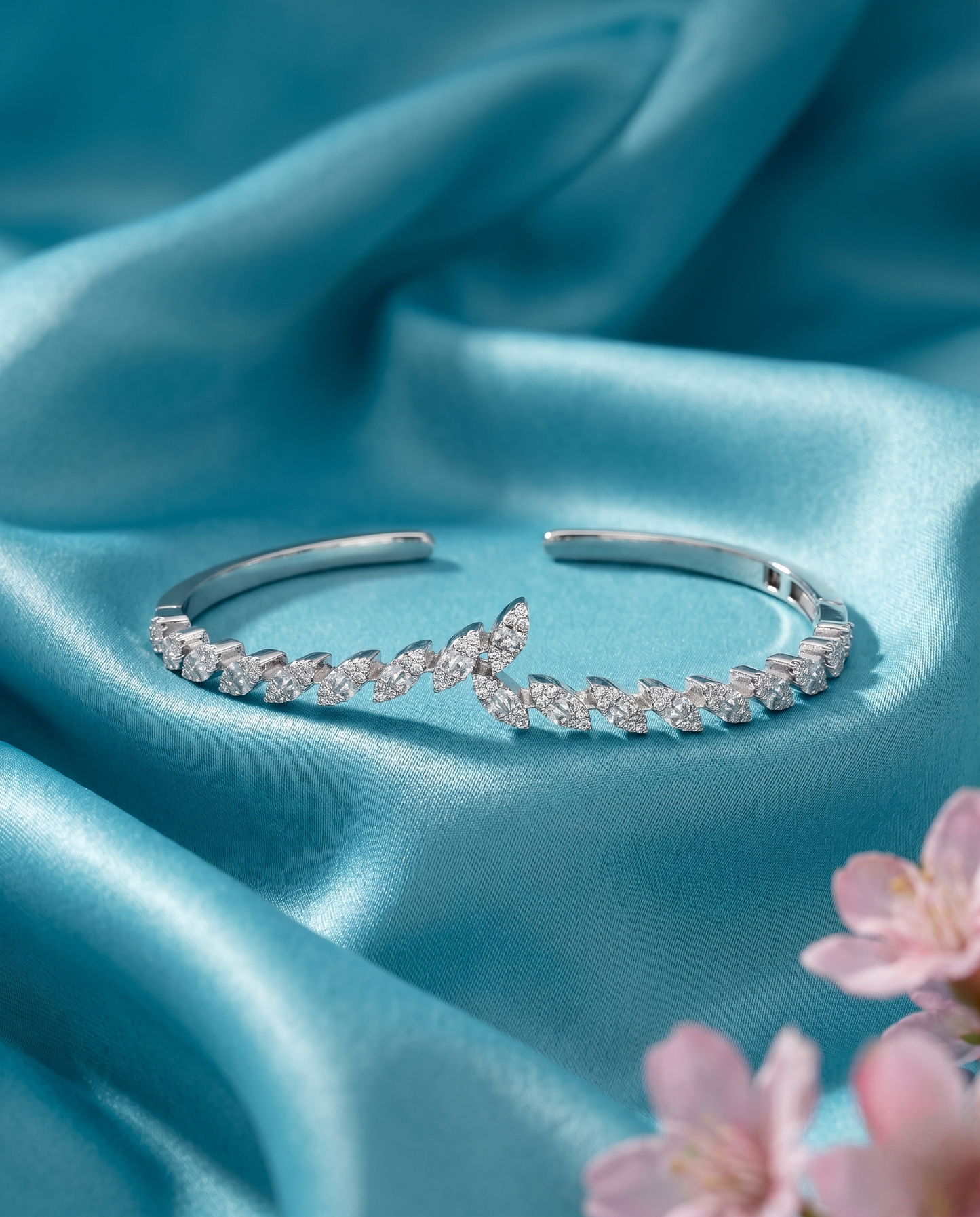 Radiant Drift Open Bangle