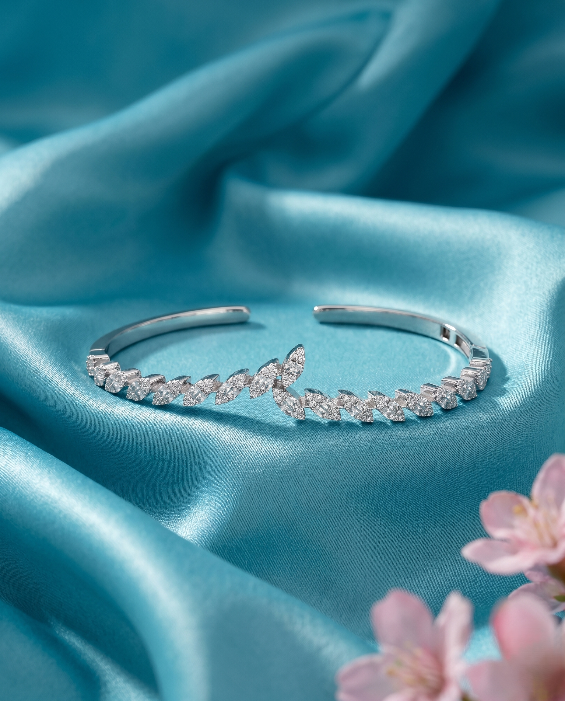 Radiant Drift Open Bangle