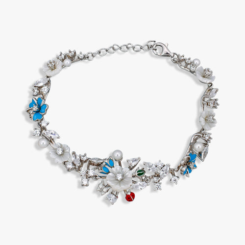 Load image 1 in gallery view. White Mercury Bracelet