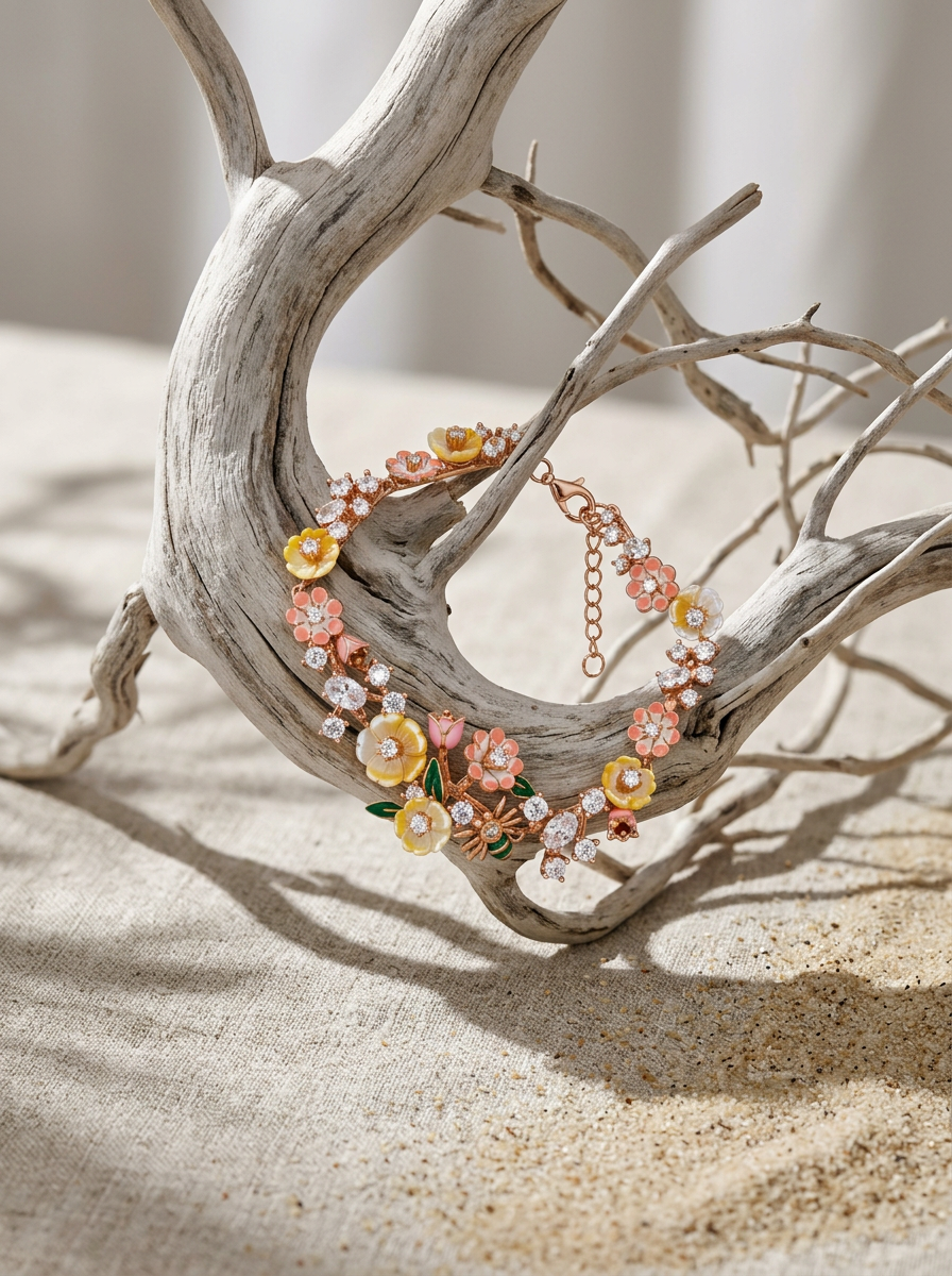 Lunar-Drop Bracelet