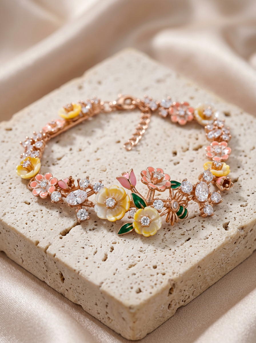 Lunar-Drop Bracelet
