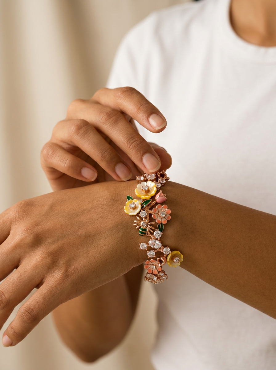 Lunar-Drop Bracelet