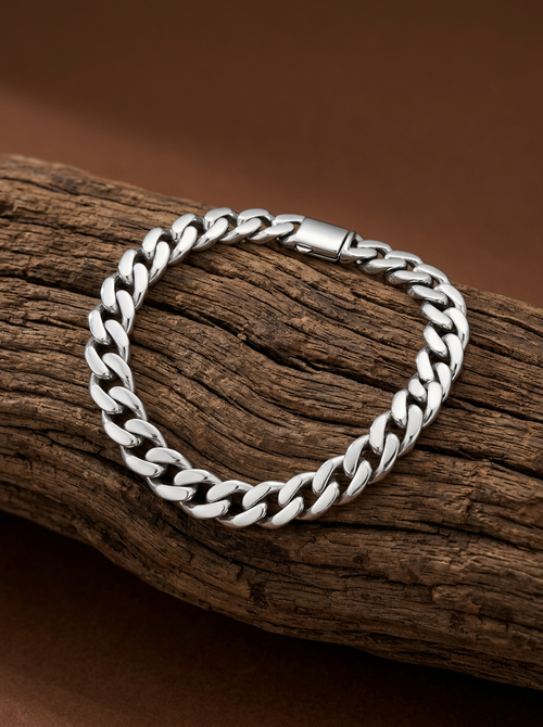 Load image 1 in gallery view. Men's Classic Curb Bracelet