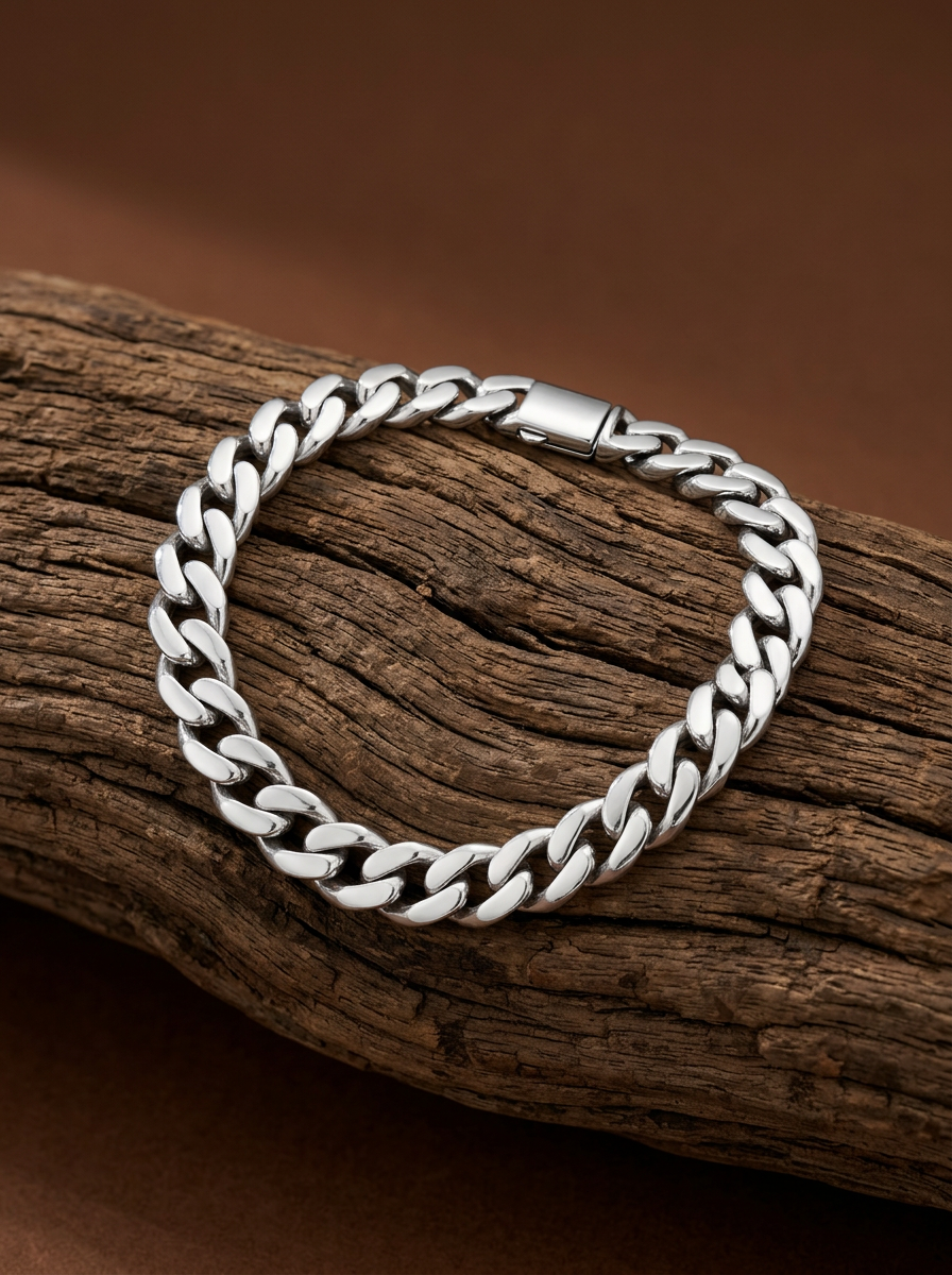 Men's Classic Curb Bracelet