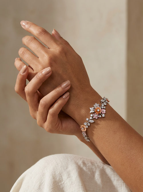 Load image 1 in gallery view. Linear Prism Bracelet