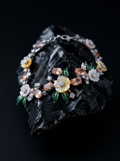 Load image 1 in gallery view. Raw Opaline Bracelet