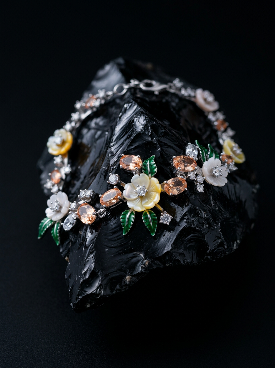 Raw Opaline Bracelet