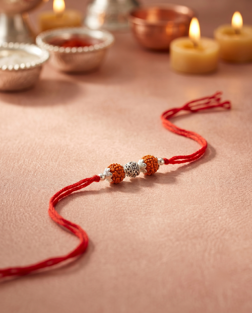 Load image 1 in gallery view. DIVINE CENTERPIECE RAKHI