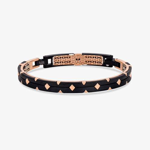Load image 1 in gallery view. Italian Geometric Studded Bracelet
