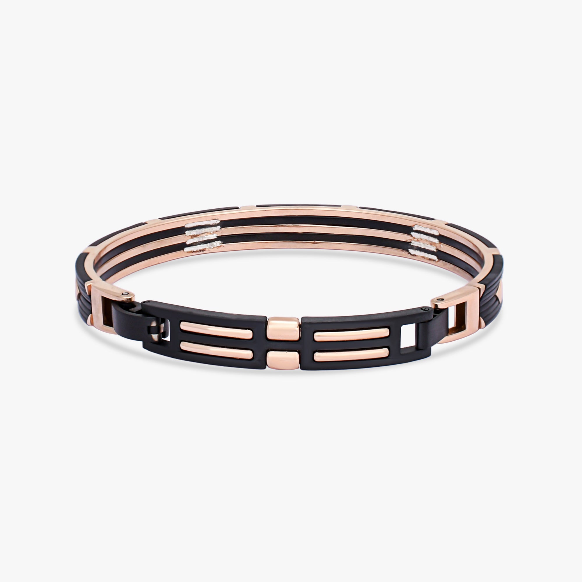 Italian Geometric Studded Bracelet
