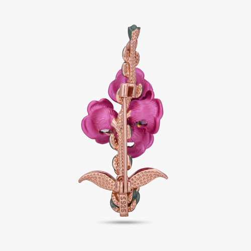 Load image 1 in gallery view. Blooming Enamel Flower Brooch