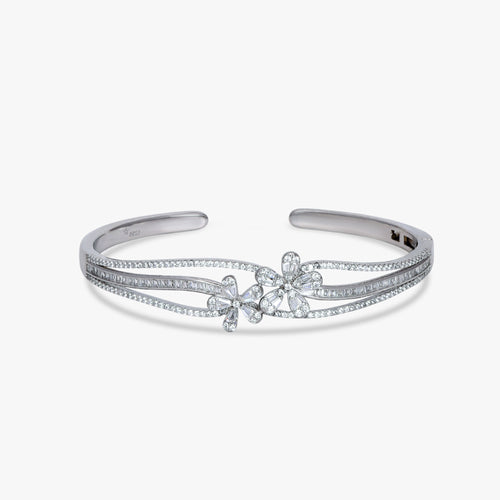 Load image 1 in gallery view. Luminous Dual-Stone Open Cuff