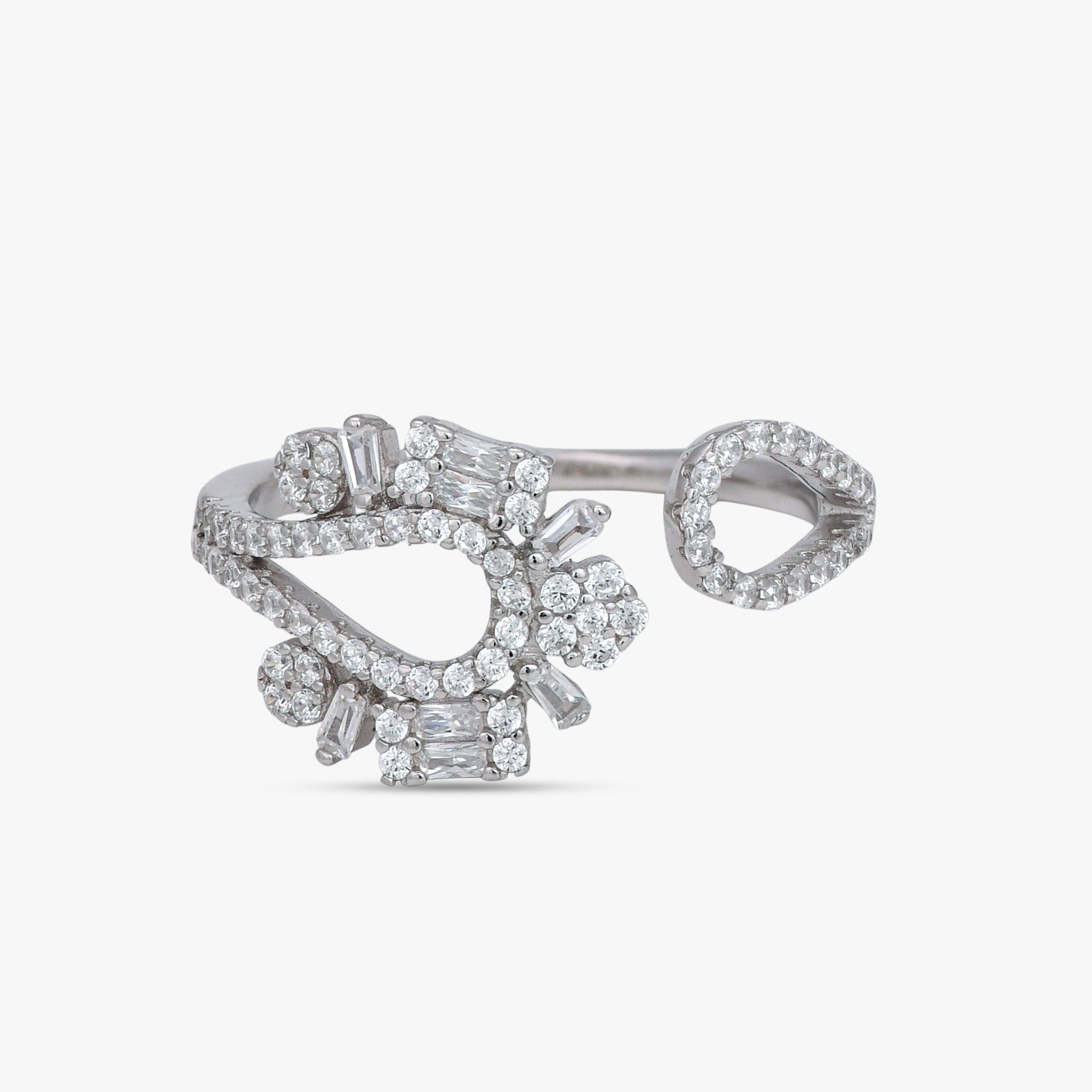 Sparkling CZ Statement Ring