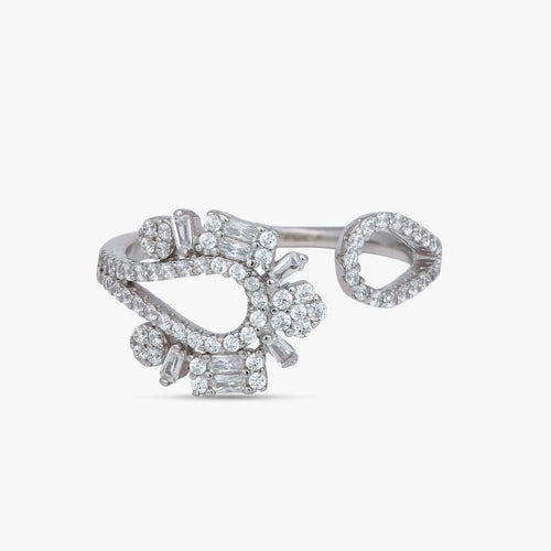 Load image 1 in gallery view. Sparkling CZ Statement Ring