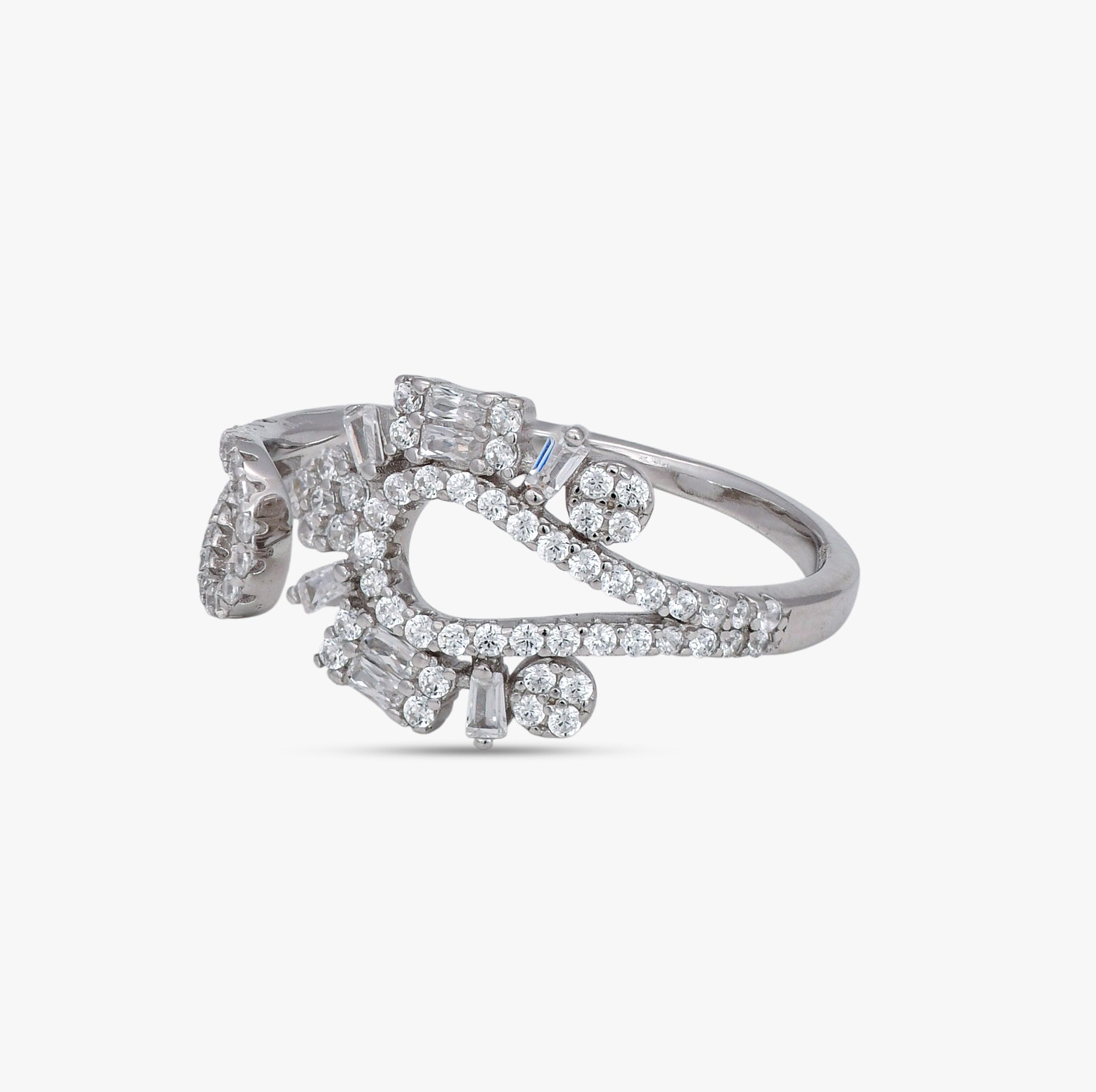 Sparkling CZ Statement Ring