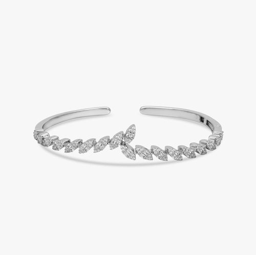 Load image 1 in gallery view. Radiant Drift Open Bangle