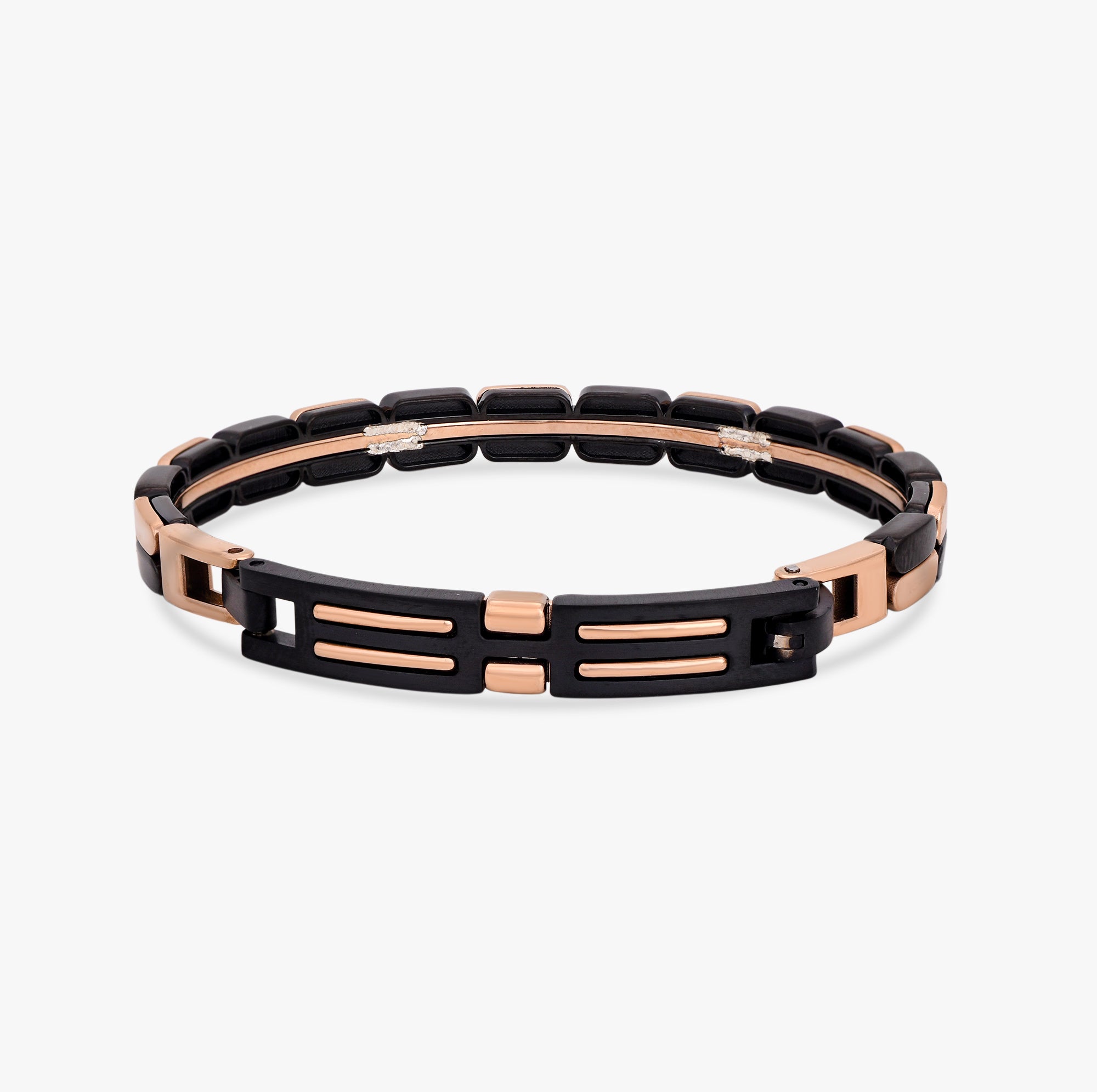 Two Tone Link Bracelet