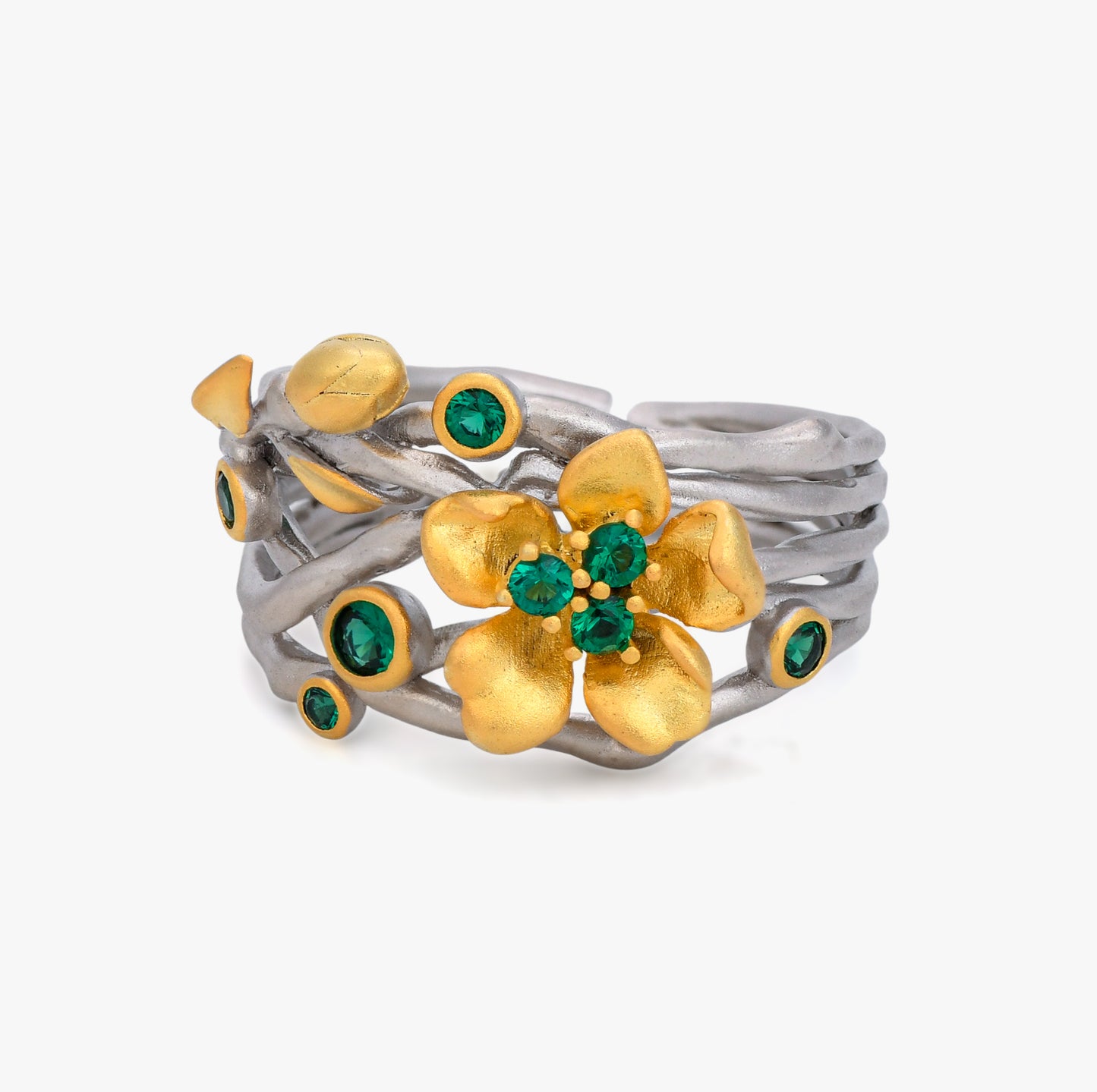 Antique Garden Trellis Ring