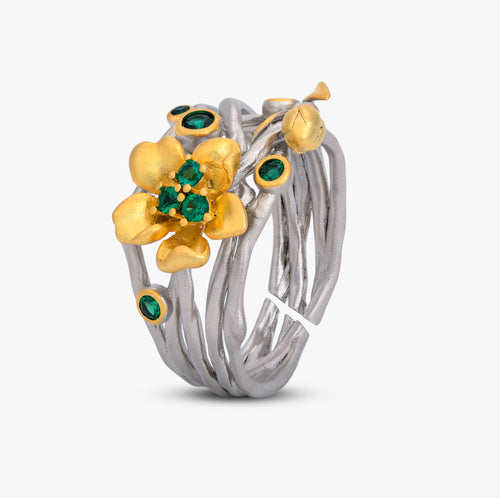 Load image 1 in gallery view. Antique Garden Trellis Ring