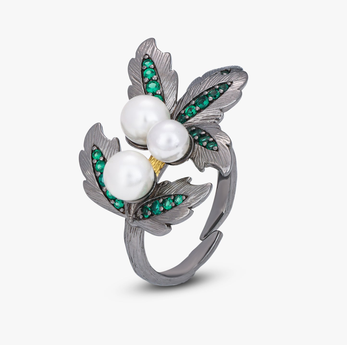 Emerald Forest Antique Ring