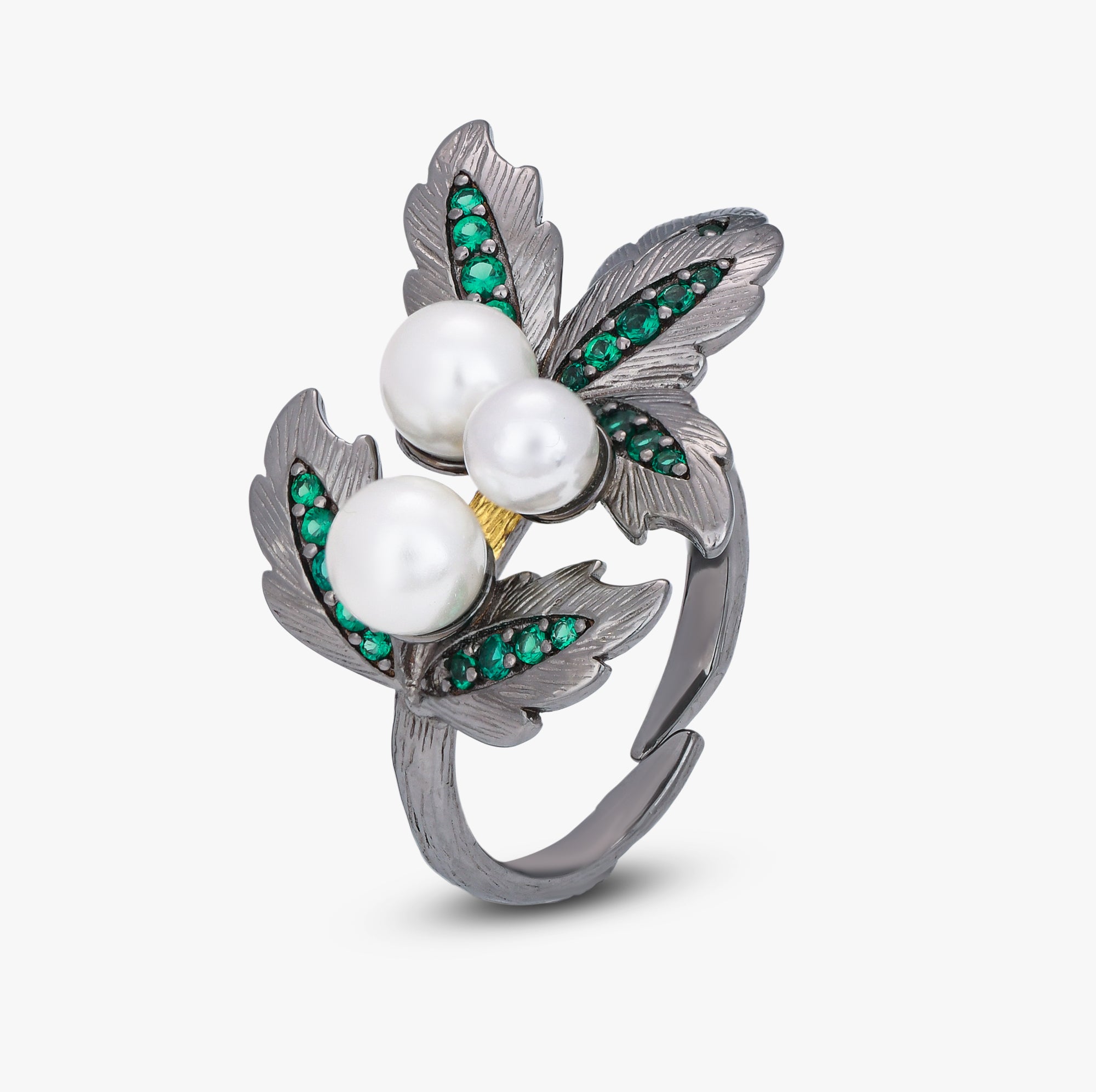 Emerald Forest Antique Ring