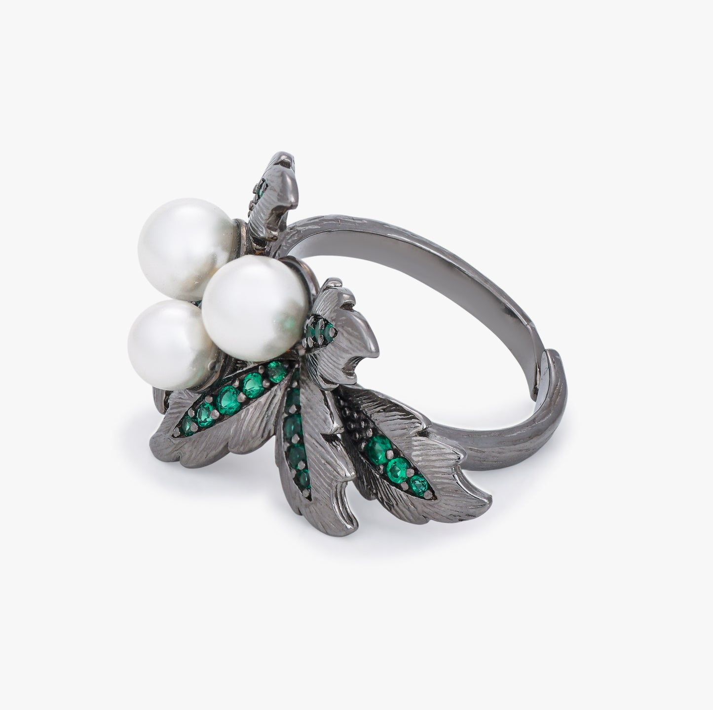 Emerald Forest Antique Ring