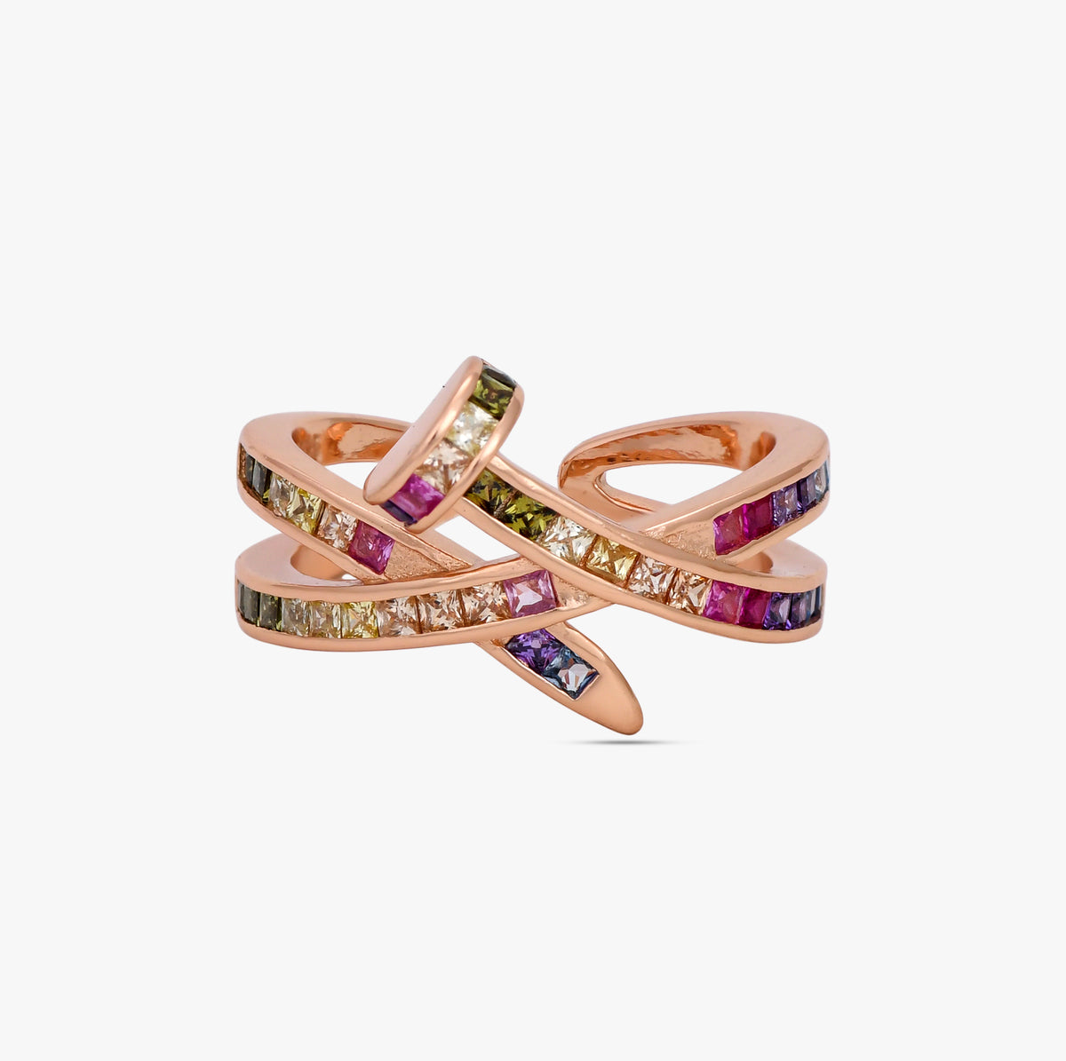 Chromatic Nail Bypass Ring