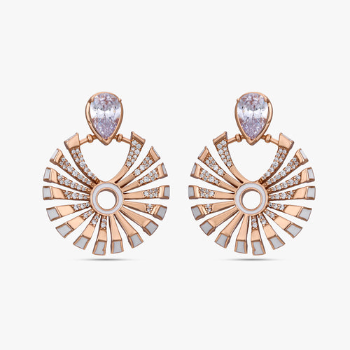 Load image 1 in gallery view. Regal Triple-Tier Earrings