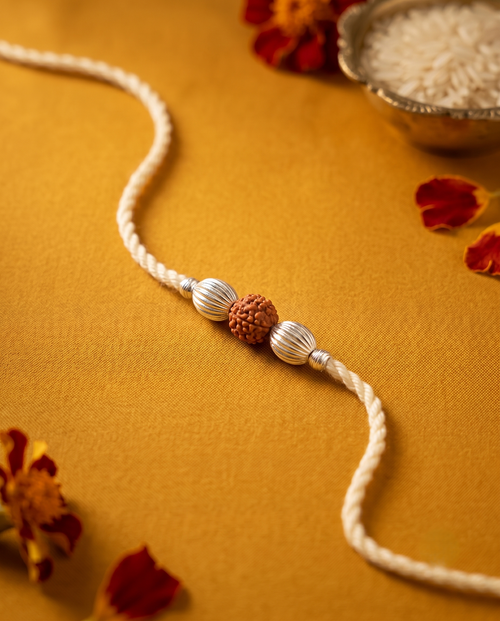 Load image 1 in gallery view. THE CHANDRA-RUDRA RAKHI