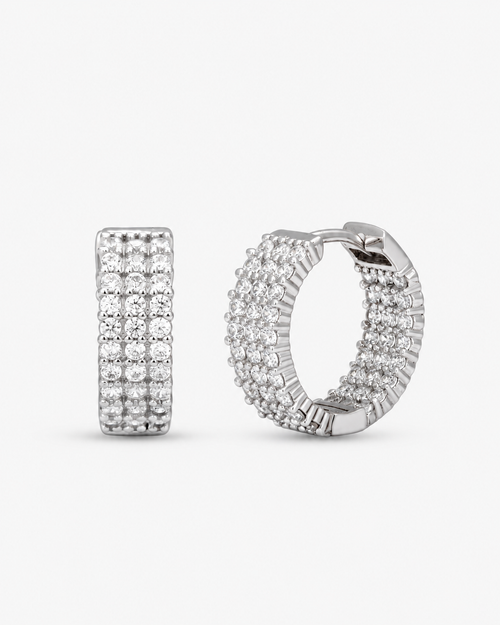 Load image 1 in gallery view. Sparkling Triple-Row Huggies