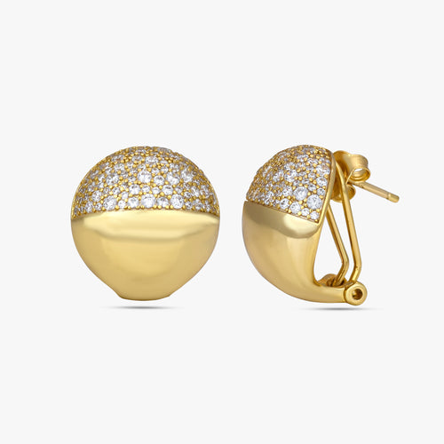 Load image 1 in gallery view. Eclipse Gold Studs