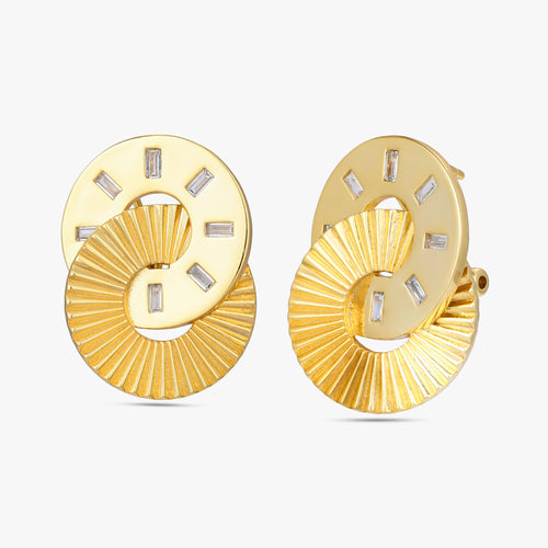 Load image 1 in gallery view. Radiant Spiral Studs