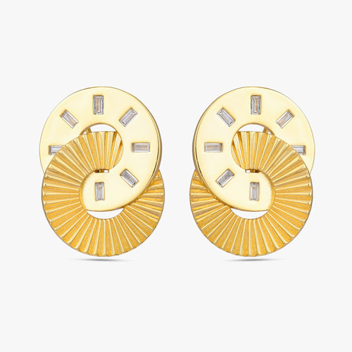Load image 1 in gallery view. Radiant Spiral Studs