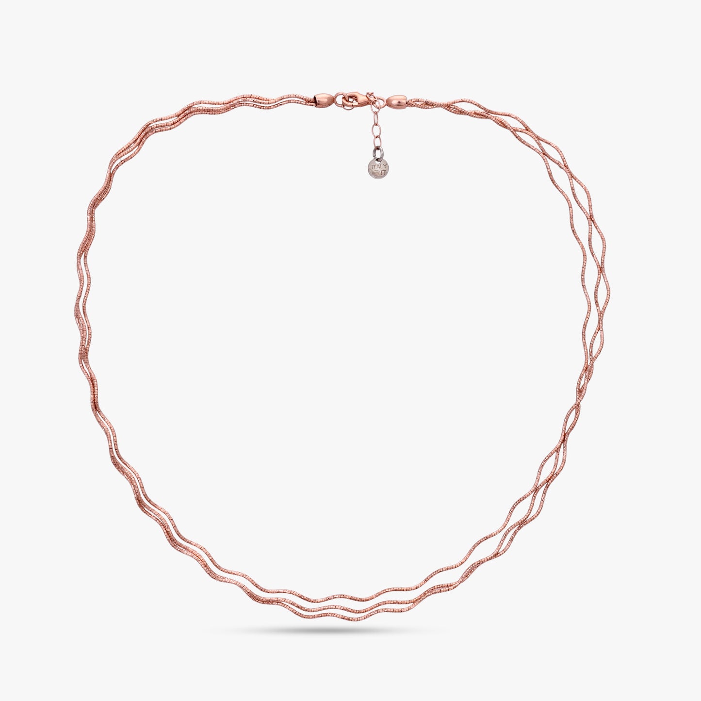 Rose Gold Wavy Hasli