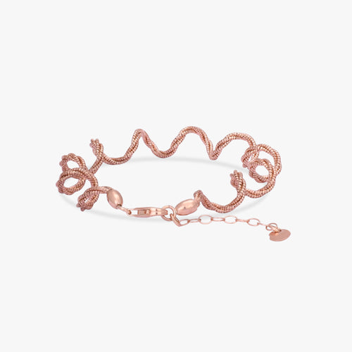 Load image 1 in gallery view. Spiral Silver Bracelet