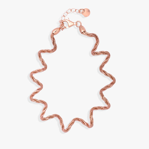 Load image 1 in gallery view. Spiral Silver Bracelet